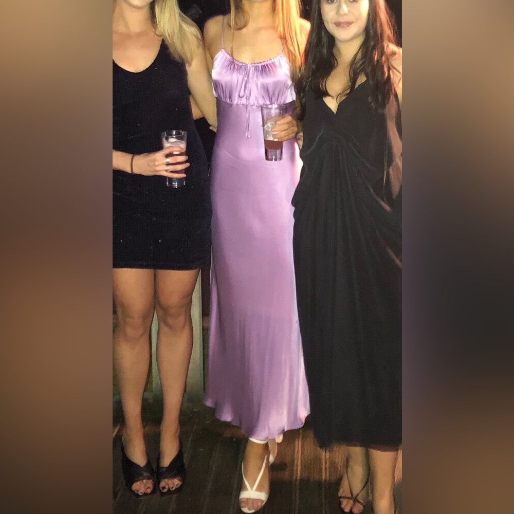 Purple Zara Slip Dress